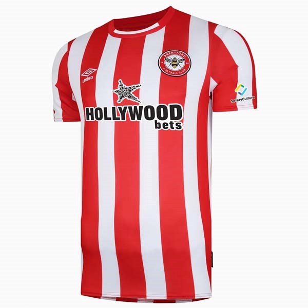 Tailandia Camiseta Brentford 1ª Kit 2021 2022